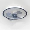 Nordic Modern Ceiling Fan Light Intelligent Remote Control Frequency Conversion Wind Fan-lamp Bedroom Parlor Kitchen Restaurant