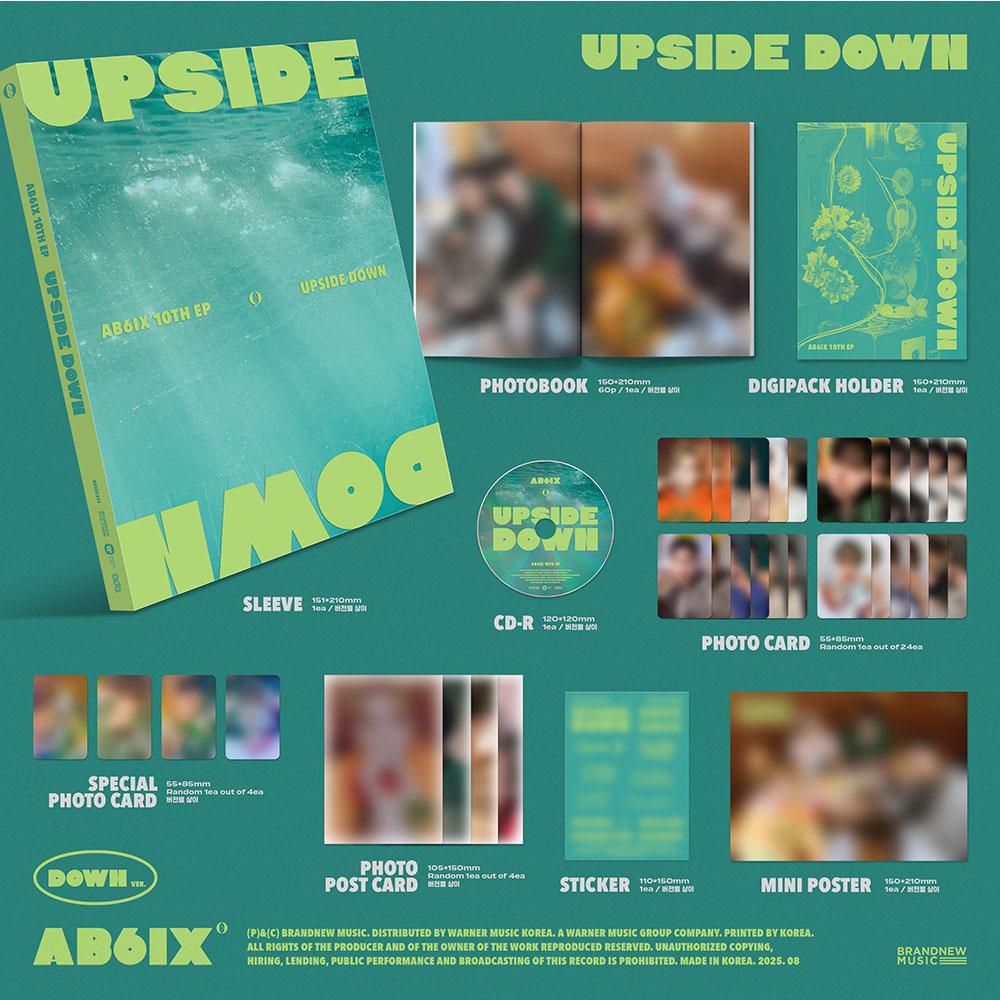 (Photobook Ver.) AB6IX [UPSIDE DOWN] 10th EP Album
