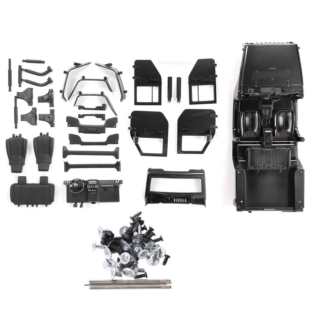 313mm Wheelbase Open Car Body Accessory Fit for SCX10 90046 1Celsius10 RC Car Model