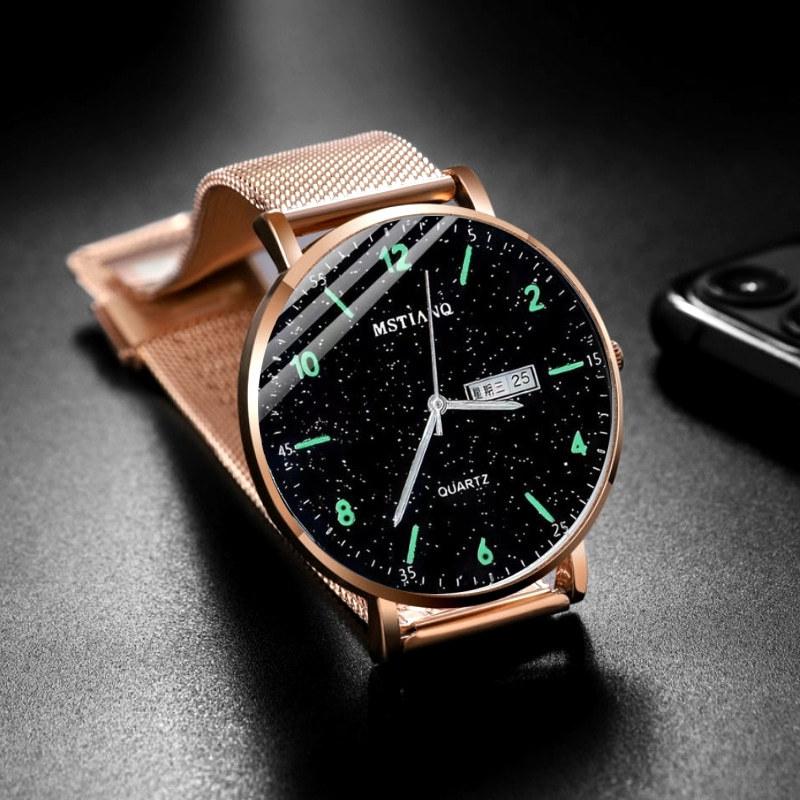 

Junior High School Students Non-Mechanical Simple Teenagers High School Students Trend Quartz Watch Waterproof Men S Watch Men