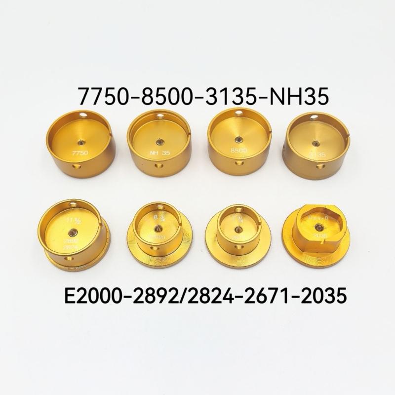 Lightweight 23g Watch Movement Stand Sturdy Alloy Steel Watch Movement Adapter For DIY Watch Making