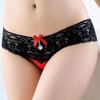 Erotic Panties Sexy Women Underwear Brazilian Girls Lace Bikini Seamless Ultra Low Waist Seamless Bow Female Thongs