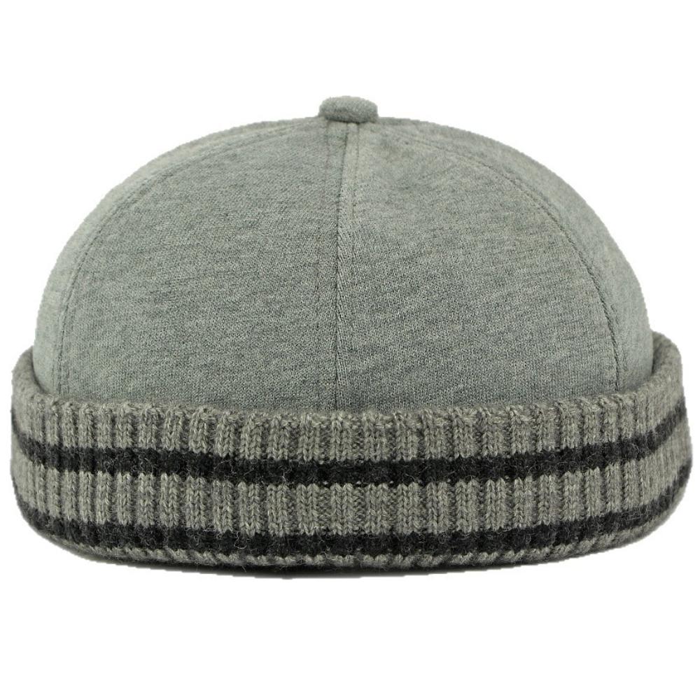 

HT4856 Bomber Hat New Autumn Winter Hats for Men Women Knitted Beanies Solid Adjustable Skull Cap Male Female Casual Earflap Cap 55-60cm Adjustable серый