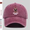 Pc Fashionable Malinois Dog Print Baseball Cap  Malinois Mom Letter Print Adjustable Buckle Closure Lightweight Polyester