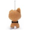 SHIBUYA HACHI Plush Ball Chain Mascot Hachi (Heart) Height: Approx. 15cm