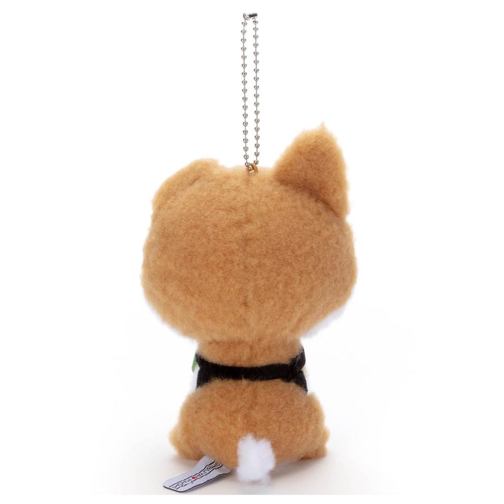 SHIBUYA HACHI Plush Ball Chain Mascot Hachi (Heart) Height: Approx. 15cm