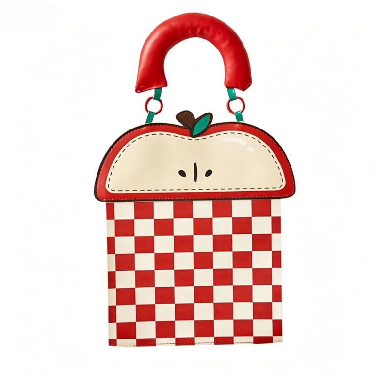 Cute Cartoon  Hanging Tissue Holder, Wall-mounted & Car Use Napkin Box, Waterproof Tissue Organizer красный