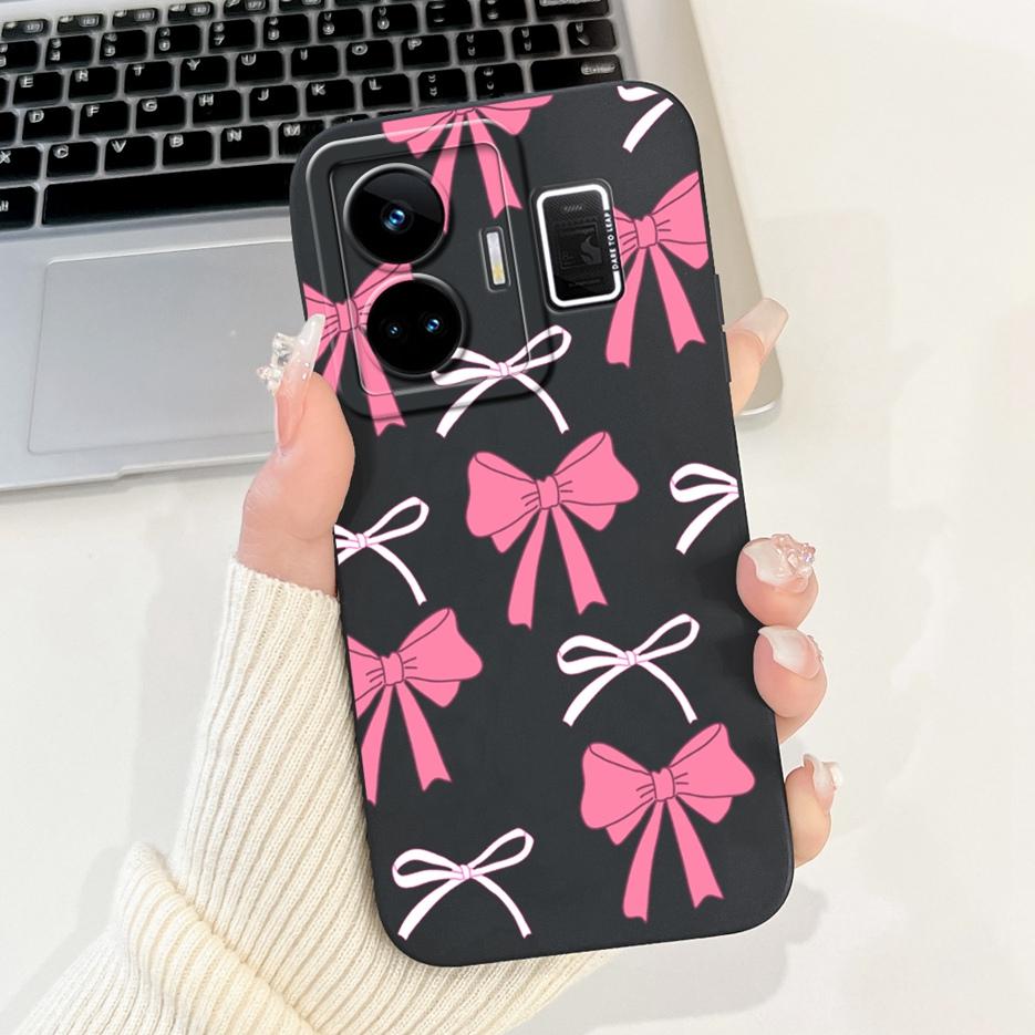 For Realme GT3 Case RMX3709 Cute Funny Cartoon Cover Soft Silicone Case For Realme GT Neo 5 Neo5 240W RealmeGT3 Back Cover Coque