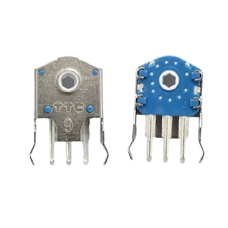 8mm 9mm 10mm 11mm Staubdichte Silberne Mausrädchen-Encoder, Präzisions-Scrollen Verbessertes Maus-Erlebnis