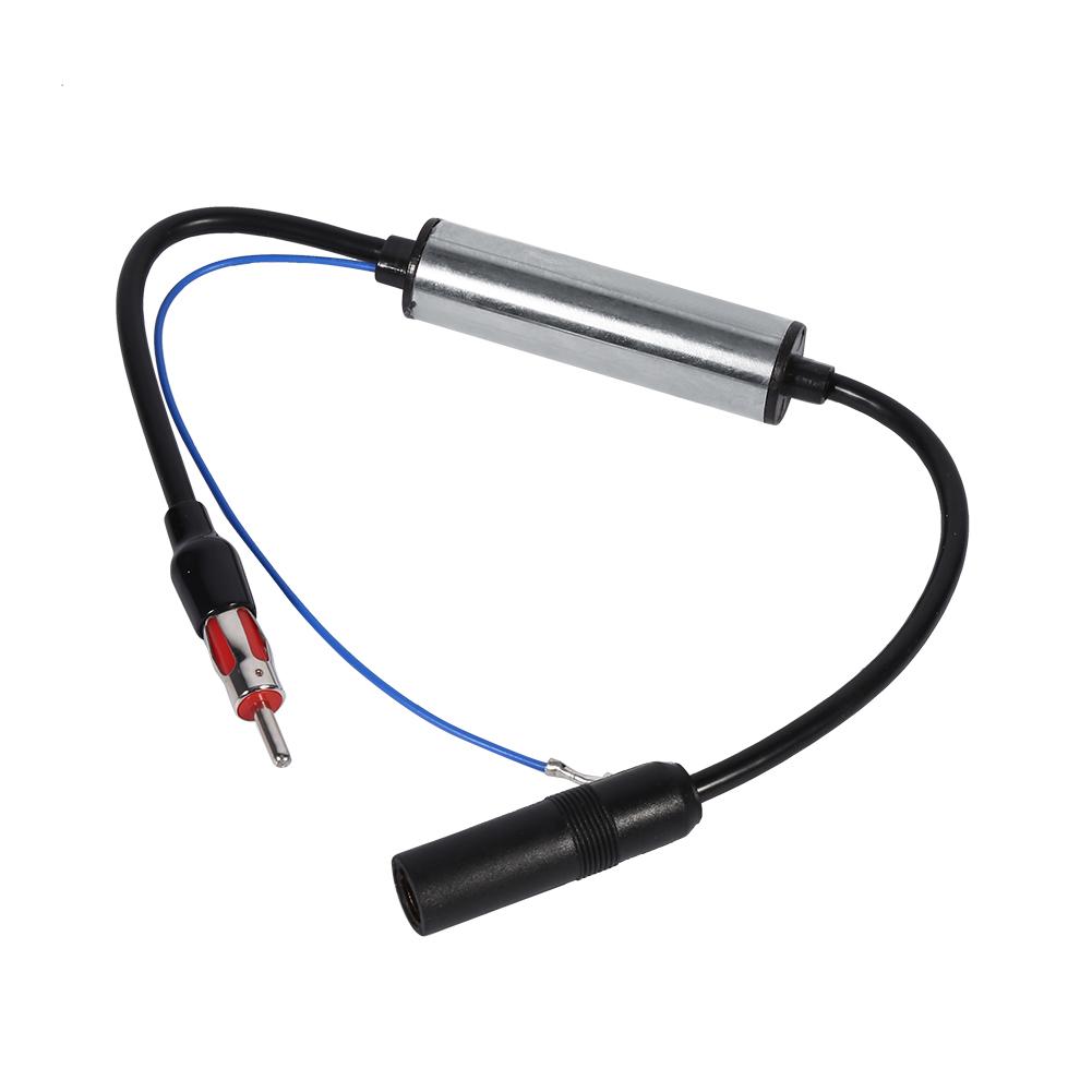 Amplifier  FM Antenna  Amplifier Car Antenna Plug Radio FM Inline  Amplifier  Extension Cable