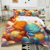 10 Sizes Pokémon Charizard Printed 3PC Bedding Set Duvet Cover  Adult Kids Birthday Gift Full Size Bedding Set Luxury for Gifts