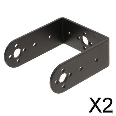 2x Braçadeira de Aço Inoxidável Suporte de Metal para Braço Robótico /