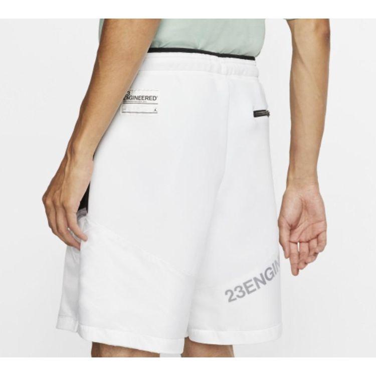 Jordan 23 Engineered Alphanumeric Print Shorts Men Bottoms White AT9786-100
