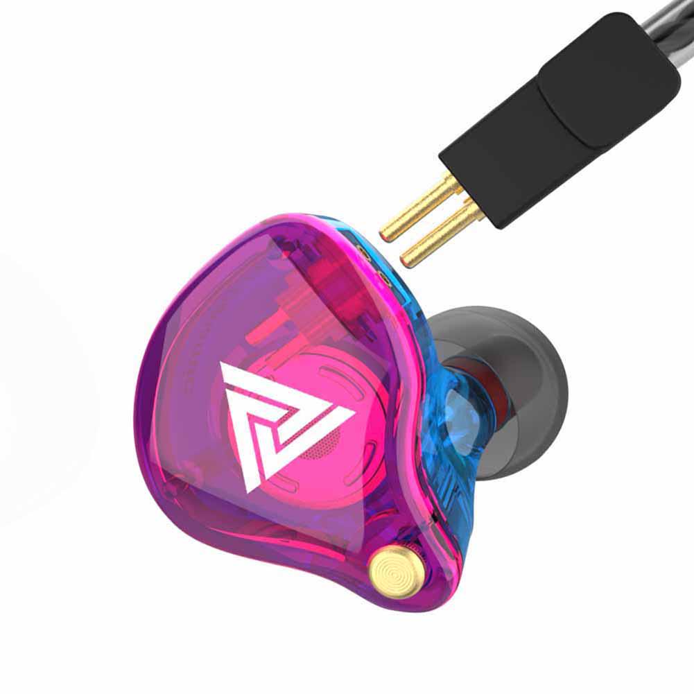 QKZ VK4 Wired Earphone Universal Detachable In-Ear Bass Detachable Wired Earphones for mp3 Music Earbuds with Mic PK CK5 AK6