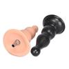 Sex Machine Attachment ROUGH BEAST 6.89" Black/Flesh Anal Plug for Sex Machine Vac-u-lock Love Machine Attachment Adult Sex Toys