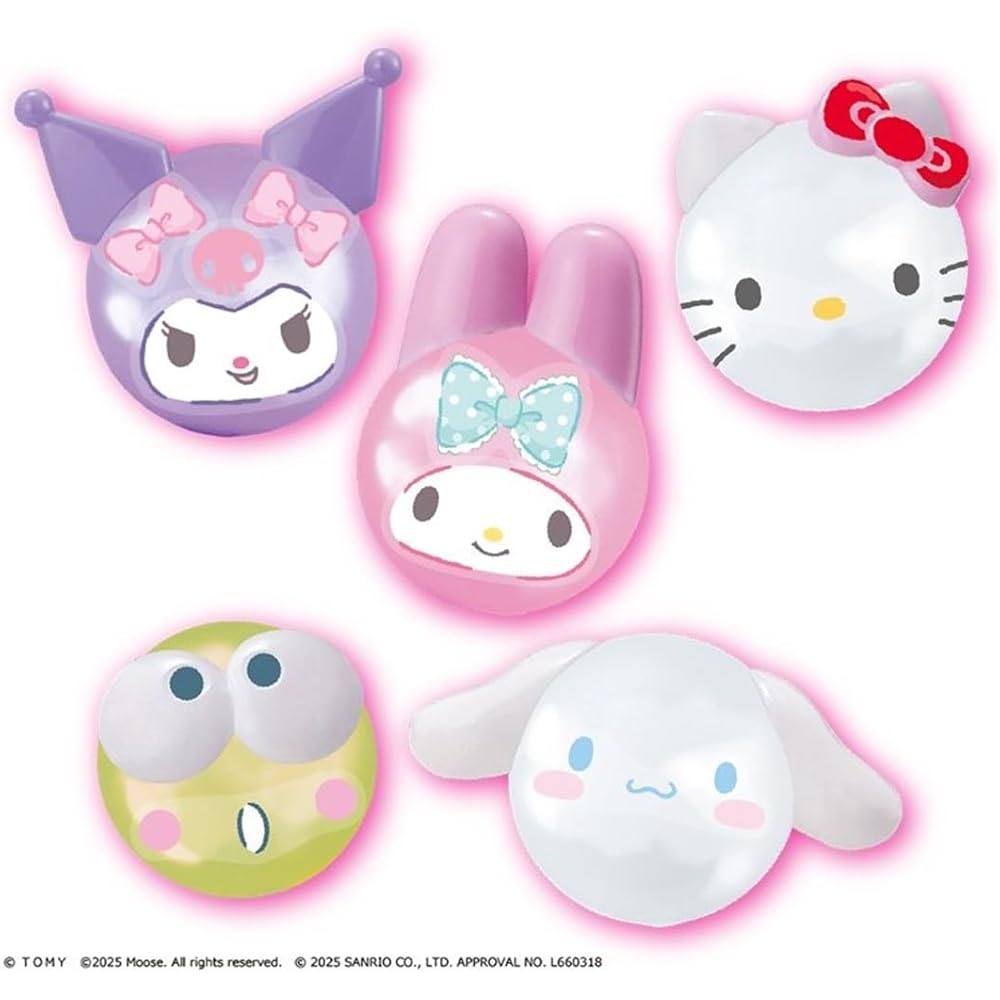 Takara Tomy Woonies Pumpul Premium Set Sanrio Characters Toy Set