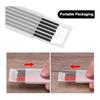 uxcell 48pcs Carpenter Pencils Refills, Mechanical Pencil Lead, 2.8mm, for Construction, Marking, Woodworking, Deep Holes, White Resin, 120mm Length,