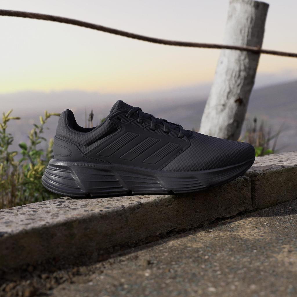 Running shoes Galaxy 6 Core Black/Core Black/Core Black (GW4138) 27.0 cm