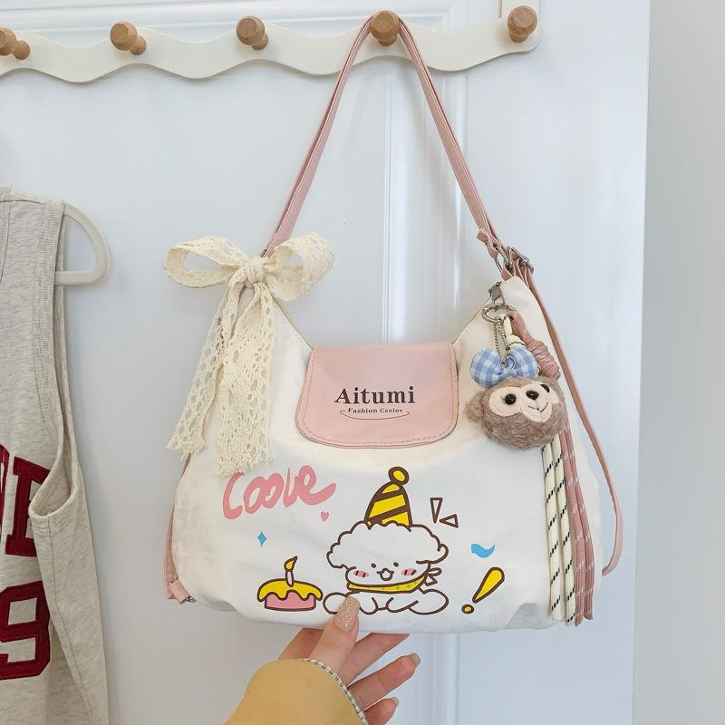 New cute niche fashion simple commuting texture versatile shoulder bag summer new women's bag tide