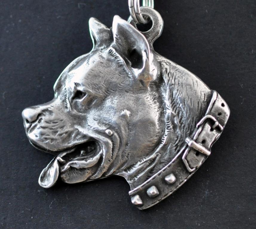 American Staffordshire Terrier, Amstaff I - Dog Necklace, Unique Jewellery for the Dog Fan, Unique Adder Pendant by Art-Dog Brand