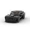 MOC 8 Grid Classic Muscle Car Building Bricks Set Speed Series Vehicle Model