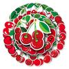 10/50pcs Cute Red Cherry Aesthetic Stickers Decal Laptop Luggage Phone Fridge Scrapbook Car Graffiti Sticker for Girl Kid Toys