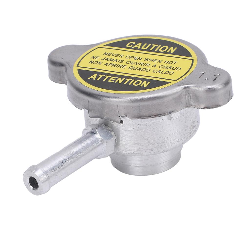 Weld On Radiator Filler Neck With 1.1Bar Radiator Cap 30mm High Performance Cooling System for Most Cars