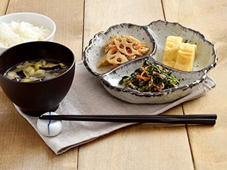 Tableware East Twisted Chopsticks Dark Set of 10 (Bamboo) Brown,