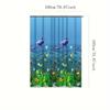 Enchanting Ocean Life Shower Curtain - Bring the Beauty of Dolphins and Tropical Fish To Your Bathroom, High-Elegance Taste