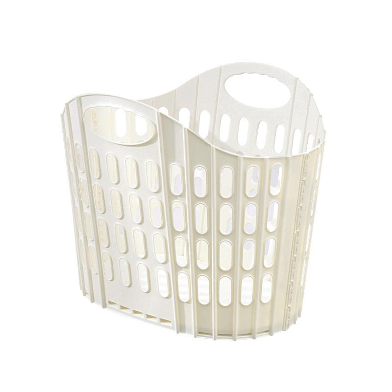 

Folding Dirty Clothes Basket, Multifunctional Handheld Dirty Clothes Basket, Foldable And Wall Hanging белый