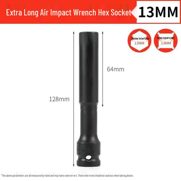 1/2 Hex Thin Wall Extended Electric Wrench Socket