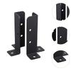 Deck Post Anchor Base Brackets Terrace Post Brackets Metal Support Base Brackets for Courtyard Yard Outdoor Post Holders Patio