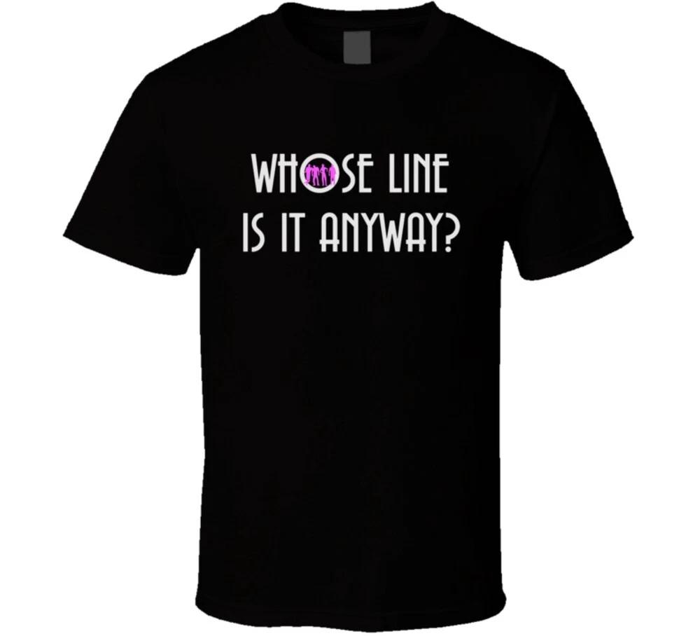 Whos Line Is It Anyways Retro Tv Show Comedy Improv Funny T Shirt S
