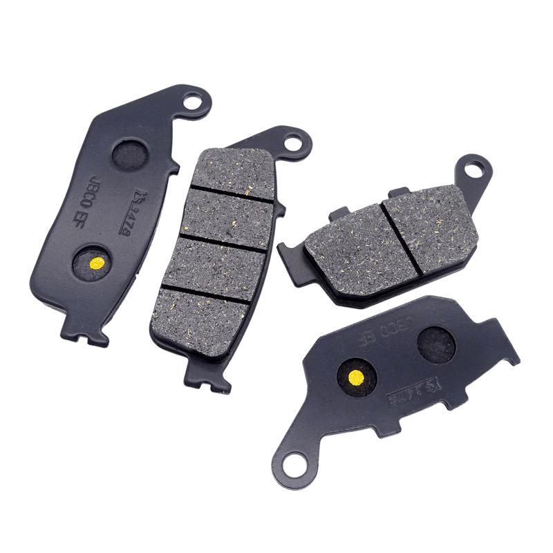 Motorcycle Parts Front/Rear Brake Pads Motobike Brake Disks Fit For Honda CB250F ABS 2014-2017 CBR250R Non-abs 2011-2017