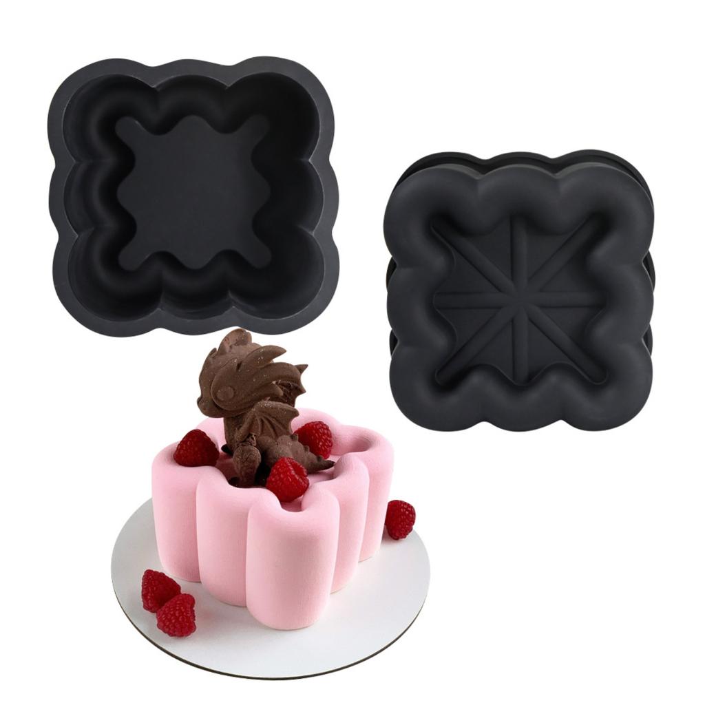 Cake Mold Grooved Dessert Baking Silicone Mold