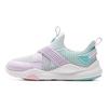 Li Ning Kids Sports Lifestyle Series Fabric Soft Lightweight Fashion Shock Absorption Rebound Low-Top Casual Shoes Kids Casual Shoes Purple YKNU120-6