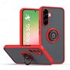 Matowe Magnetyczne Etui Pancerne z Uchwytem na Telefon Dla Samsung A56 A36 A26 A55 A35 A25 A54 A34 A14 A73 A53 A33 A13 A72 A52 Etui Odporne na Wstrząsy