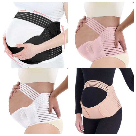Bauchstützgürtel Verstellbare Elastische Träger Atmungsaktives Band Stützt Abdomen Schwangerschaft Taillenstütze Protector