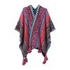 Yunnan Lijiang Ethnic Style Women's Thickened Travel Shawl Cloak