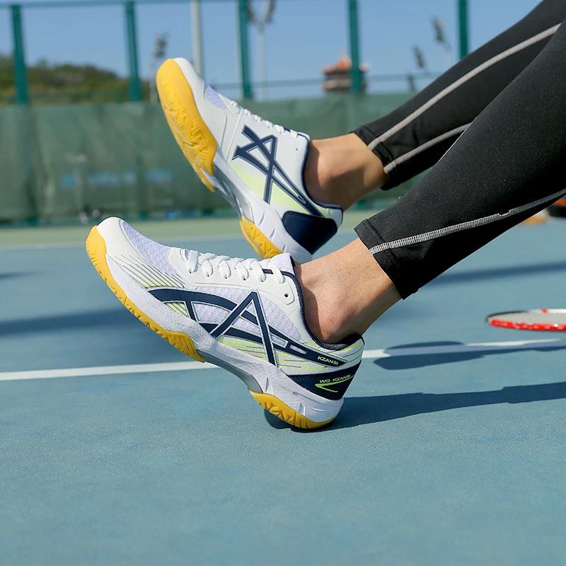 Men Badminton Shoes Wear Resistant Sneakers Competition Training Table Tennis Shoes Handball Male Professional Volleyball Shoes
