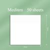 50 Sheets Transparent Posted It Sticky Note Pads Notepads Posits Papeleria Journal School Stationery Office Supplies