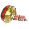 Pvc Christmas Premium Decorations Scottish Plaid Ribbon For Festive Tree Decor