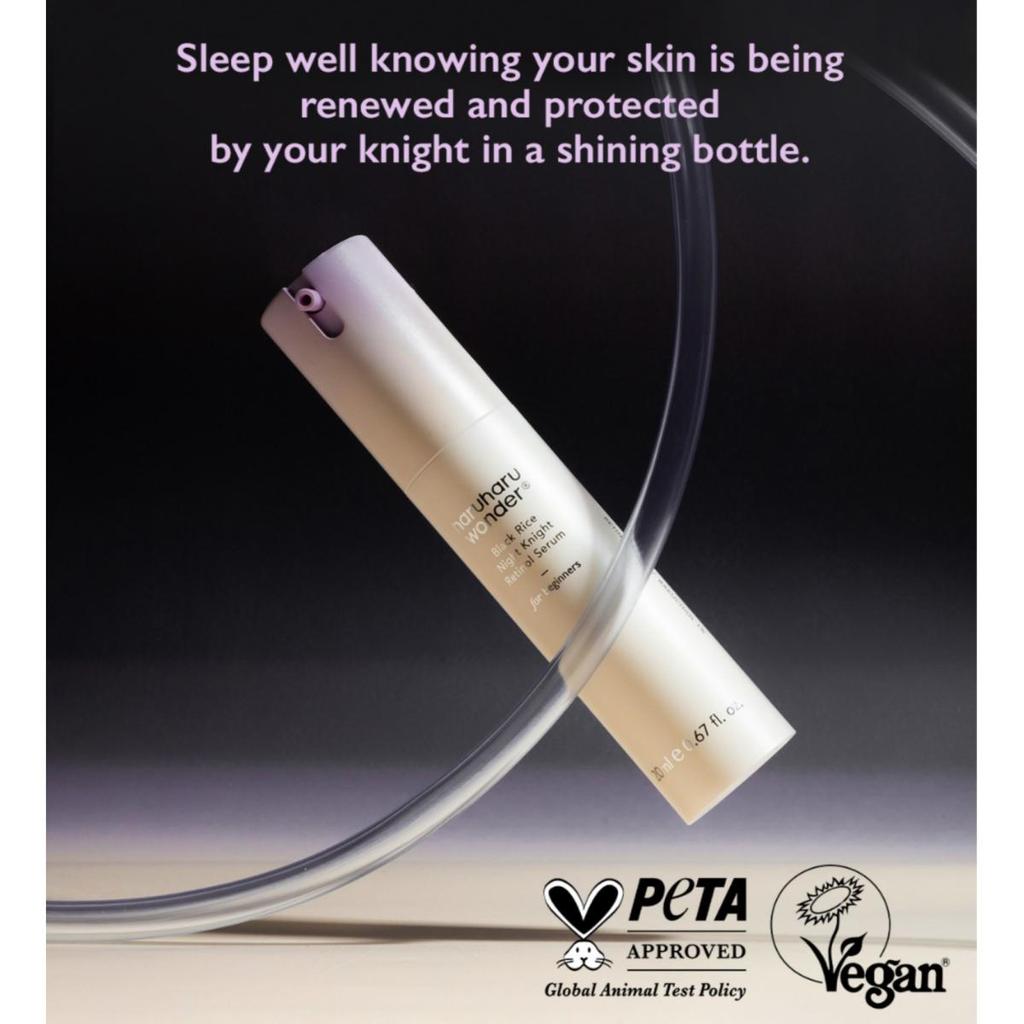 HARUHARU WONDER Black Rice Night Knight Retinol Serum 20ml
