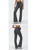 High-Waisted Flared Pants: Butt Lifting & Tummy Control, Slimming Fitness Yoga Pants for Spring/Summer