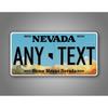 Personalized Nevada Tin Sign Custom Text Retro Metal Plate Wall Decor