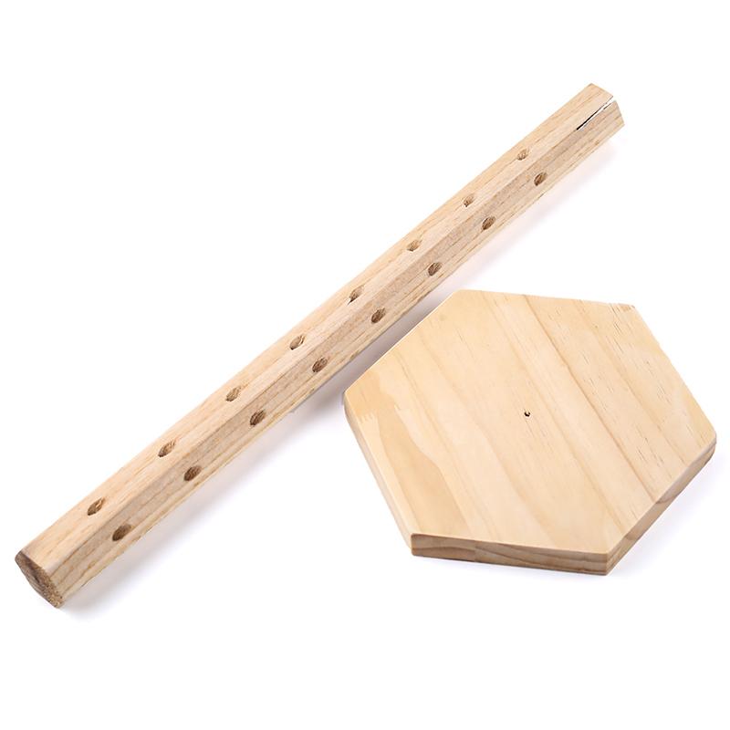 

1 шт. 48 отверстий деревянная подставка для леденцов держатель для торта конфеты держатель для свадебной вечеринки конфеты десерт палочки держатель