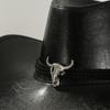 Vintage Faux Leather Western Cowboy Hat For Men Women Outdoor Gentleman Cowgirl Jazz Hats Sombrero Hombre