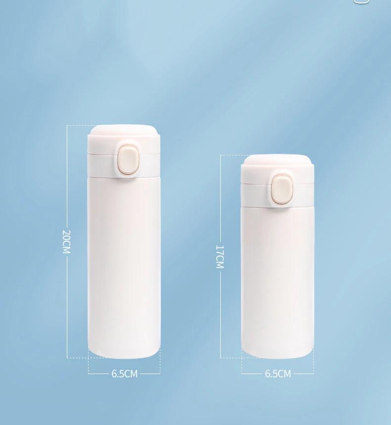 320/420ml Portable Stainless Steel Children's Thermal Cup LED Intelligent Temperature Display Suitable for Children's Couples