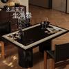 French Style Waterproof Oilproof Heat Resistant Faux Leather Table Mat Rectangle Dining Cover Floral