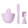 3/4Pcs Mixing Stick Silicone Face Mask Mixing Bowl Set DIY Soft Mask Bowl Brushes Face Care Portable Facial Mask Tools Kit Women